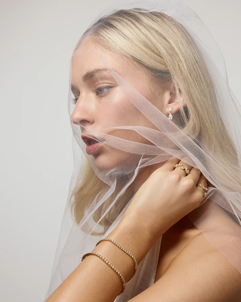 2.19ct Tennis Bracelet - 9ct Yellow Gold - Image 4