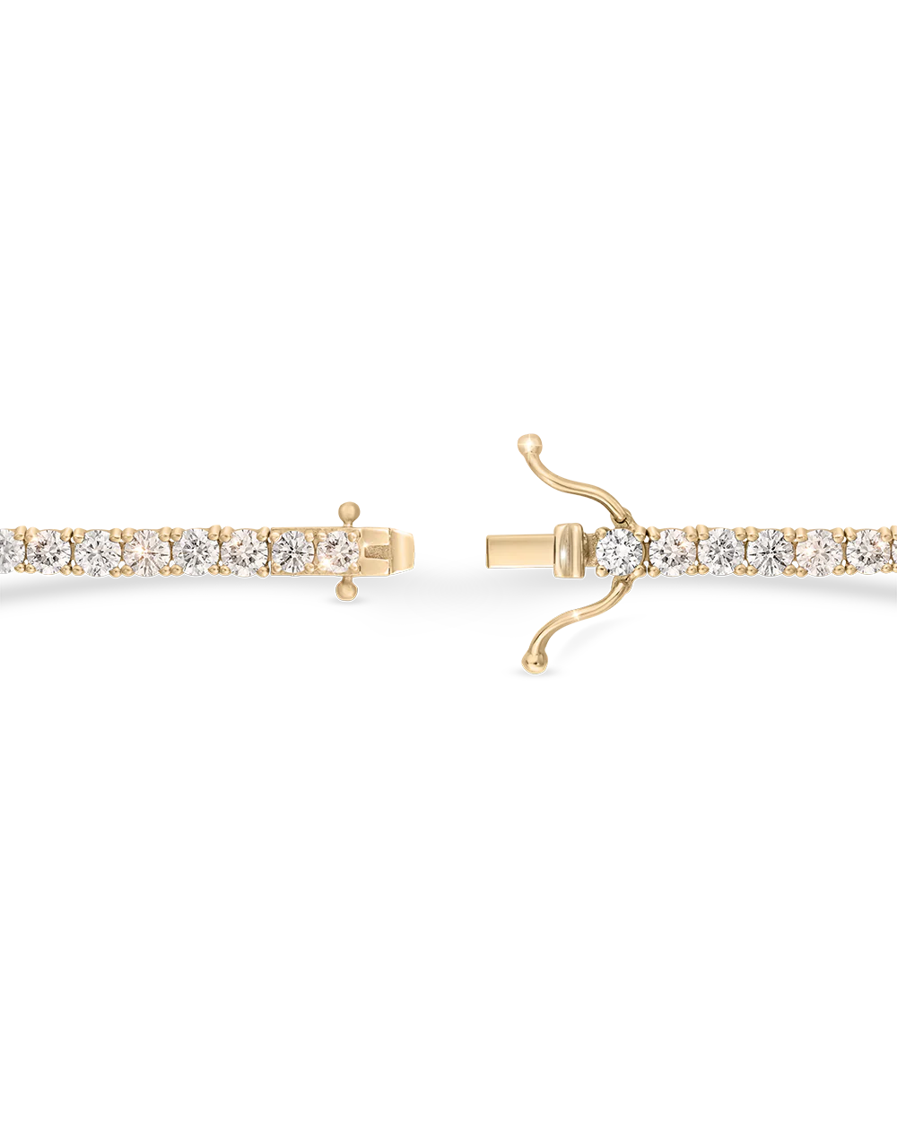 2.19ct Tennis Bracelet - 9ct Yellow Gold - Image 3