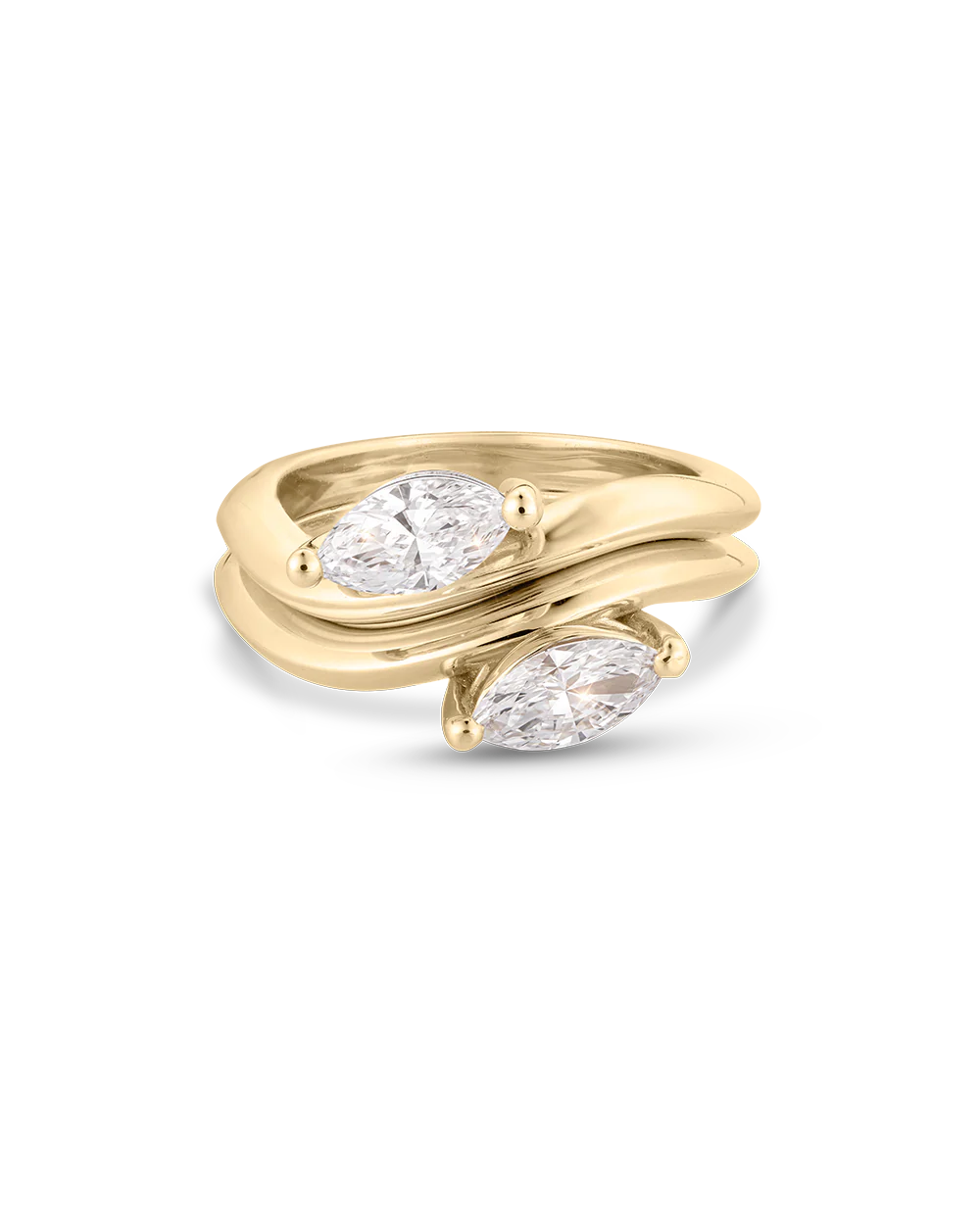 Astra Marquise Natural Diamond Pinky Ring - Image 13