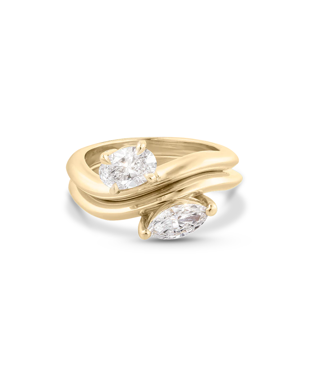 Astra Marquise Natural Diamond Pinky Ring - Image 17