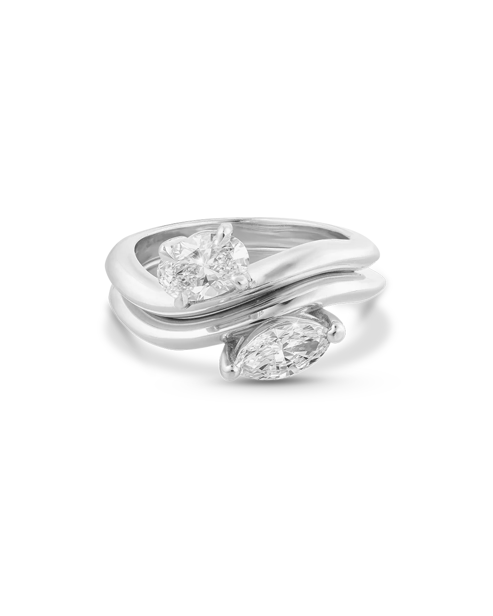 Astra Marquise Natural Diamond Pinky Ring - Image 18