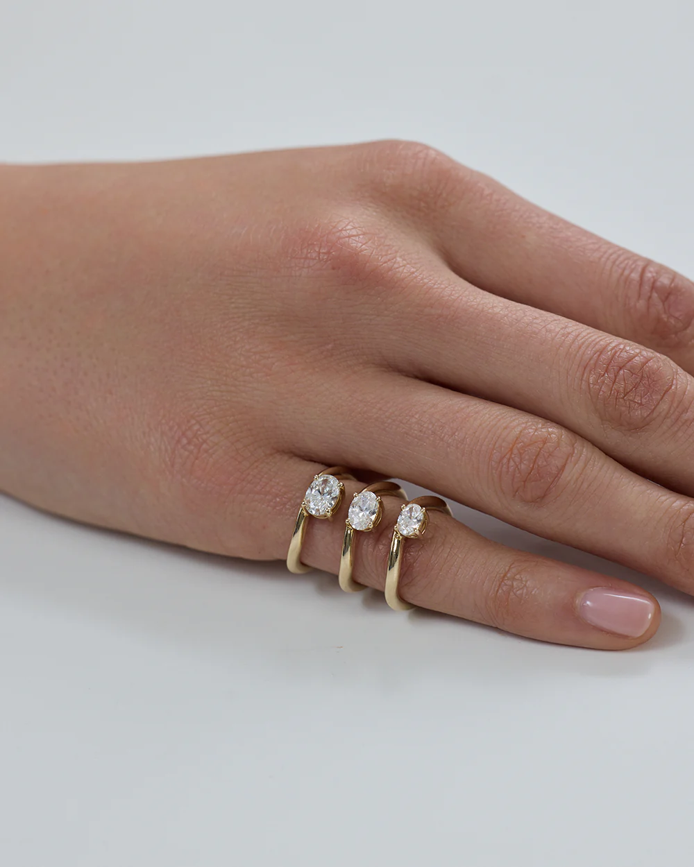 Astra Oval Pinky Ring - Ready in 7 Days - Image 8