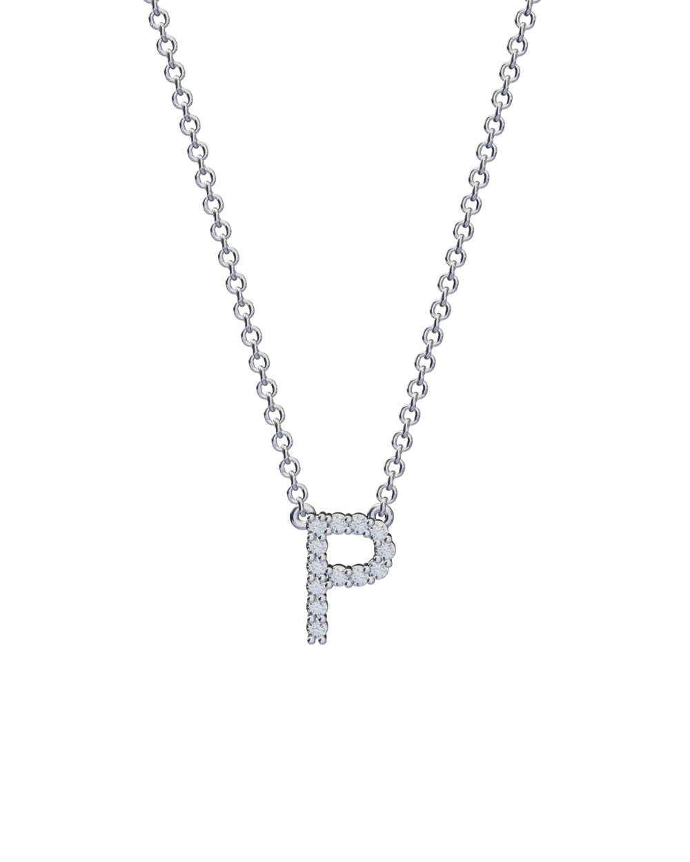 Diamond Initial Necklace - Image 55