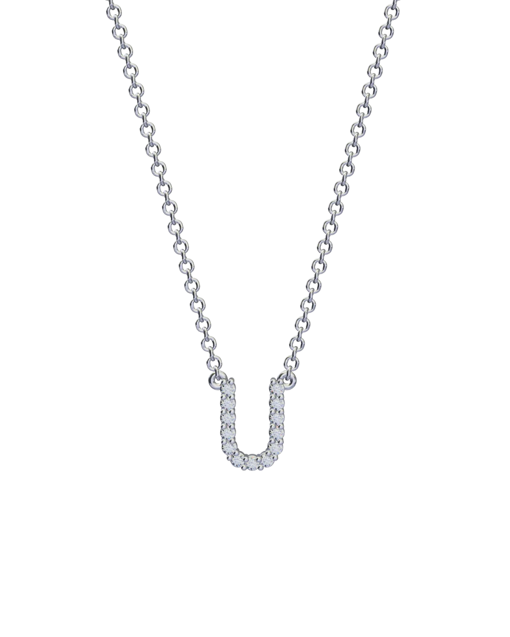 Diamond Initial Necklace - Image 60