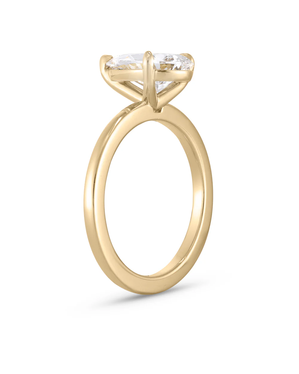 Erin 2.05ct Pear Diamond Solitaire Engagement Ring - Image 6