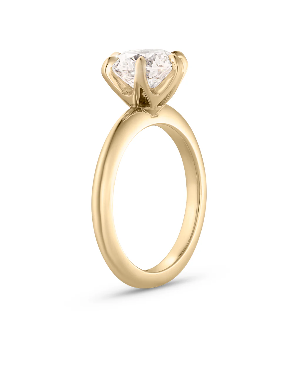 Jessica 2.51ct Brilliant Round Solitaire Diamond Engagement Ring - Image 4