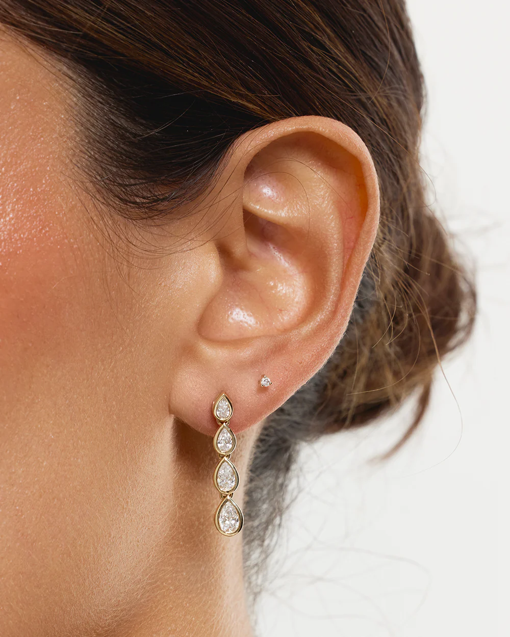 Lumiere Diamond Drop Earrings - Image 5