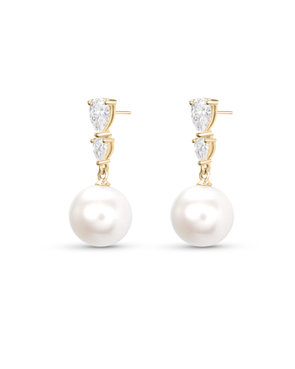 Renee Pearl Drop Earrings - Image 6