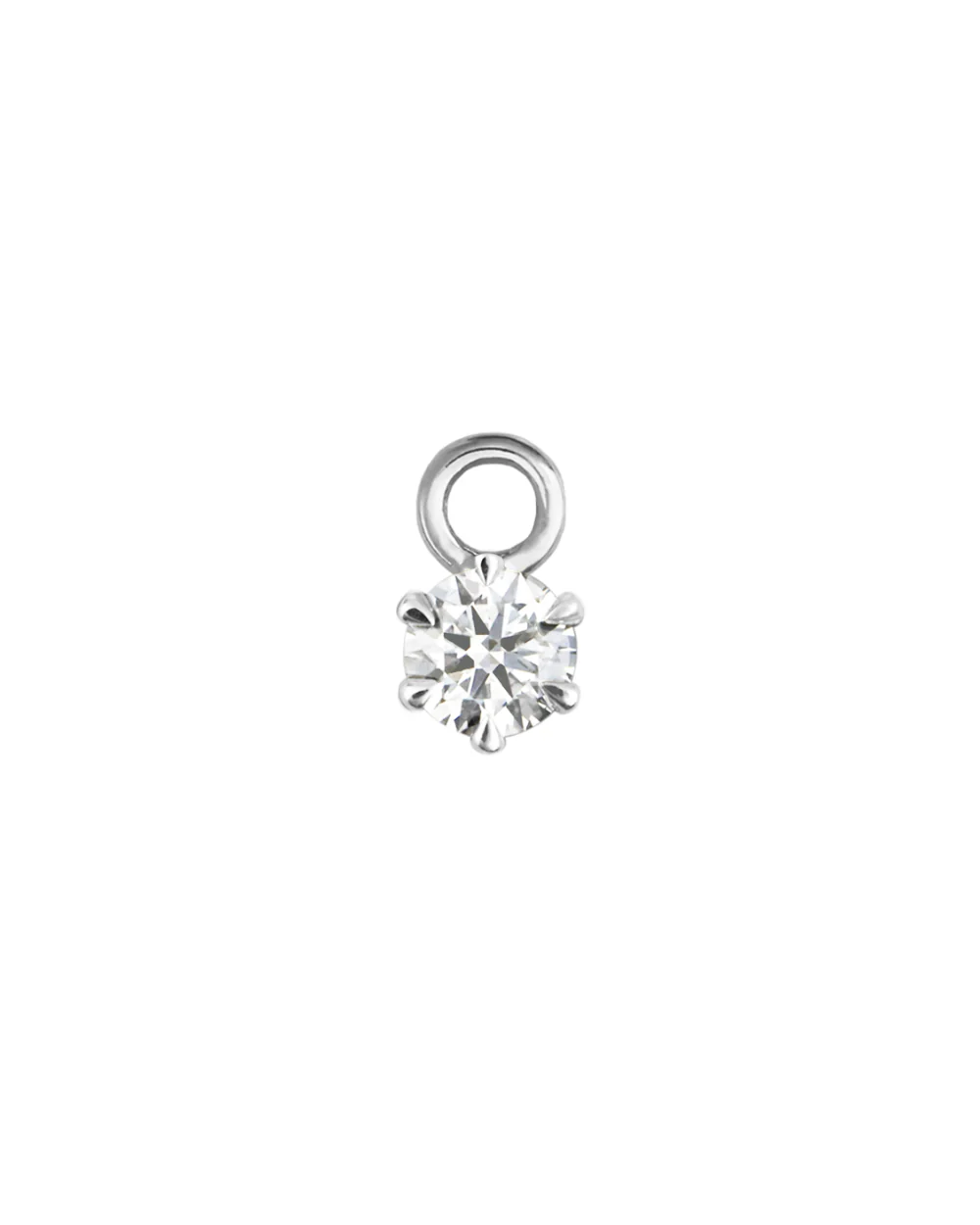 Round Diamond Charm - Image 3